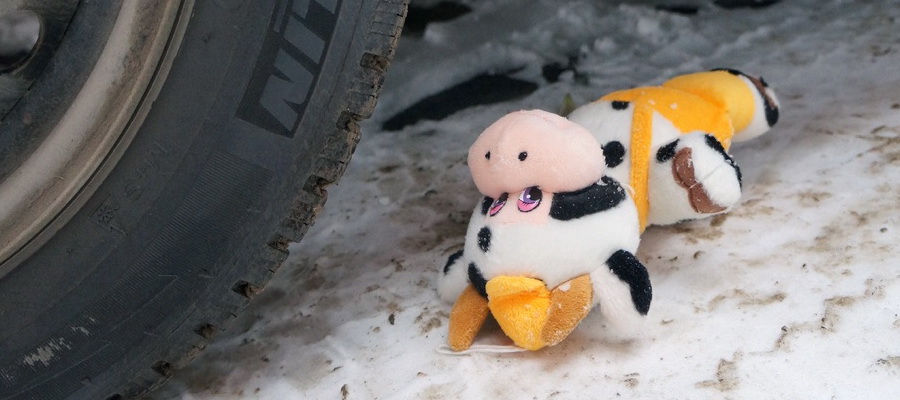 Девочка скатилась с горки и угодила под колеса автомобиля в Иркутске