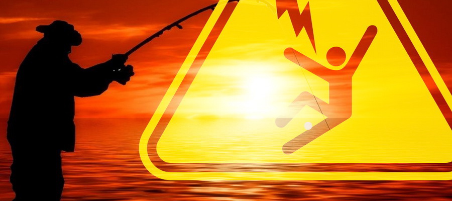 В Ангарске рыбак задел удочкой линию электропередач и погиб