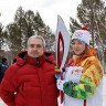 Олимпийский огонь "Сочи-2014" на берегу Байкала85